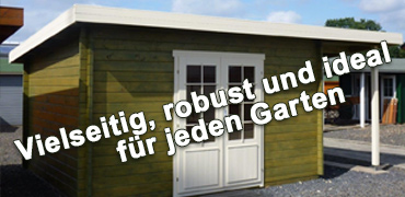 Gartenhaus MARCEL – Vielseitig, robust und ideal für jeden Garten